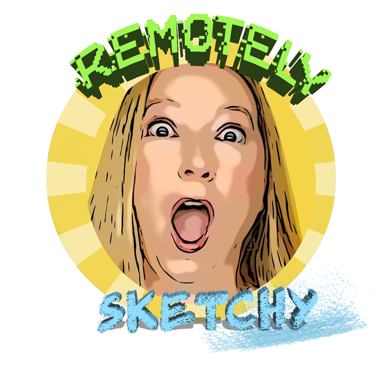 Remotely Sketchy Logo